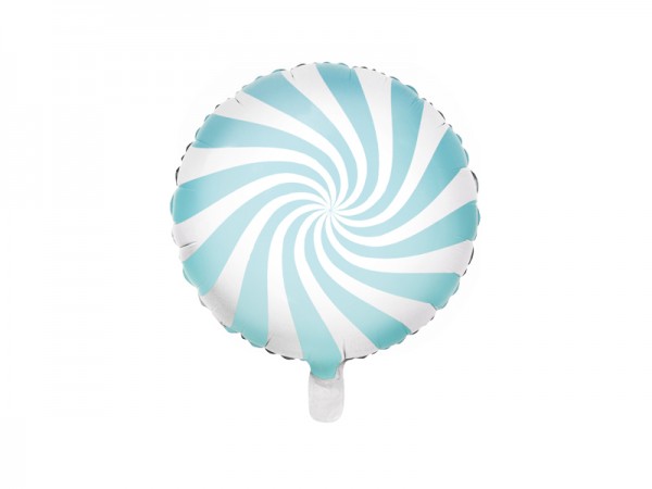 Folienballon Candy Himmelblau 45cm