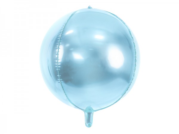 Folienballon Ball Rund Himmelblau