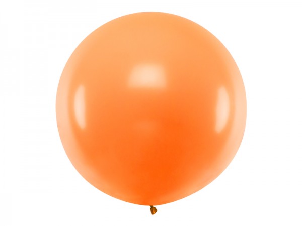 Rundballon 1m, Orange