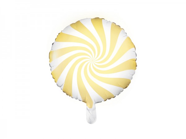 Folienballon Candy Gelb 45cm