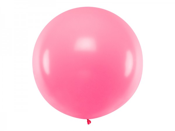 Rundballon 1m, Pink