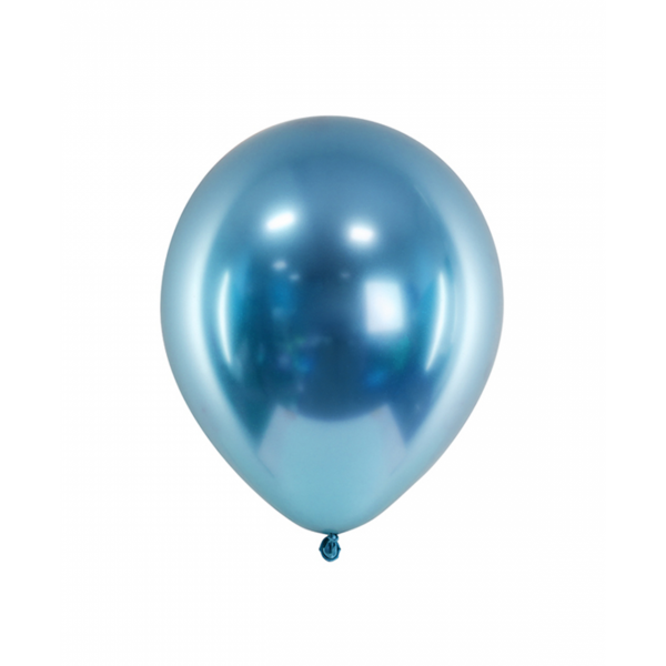 Luftballon 27cm XL-Glossy-Blau
